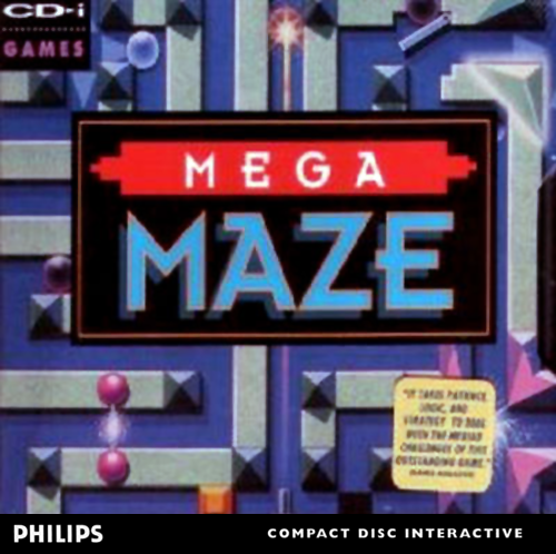 Mega-Maze box art for CD-i